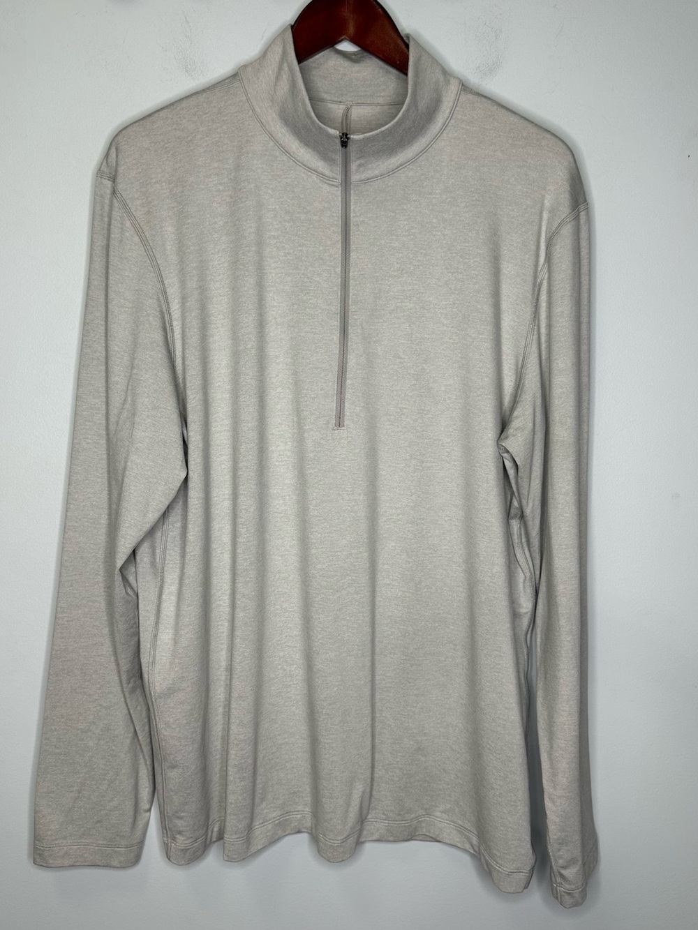 Lululemon Men’s Stretch 1/2 Zip Pullover Mock Neck Athletic Sweatshirt Size XL